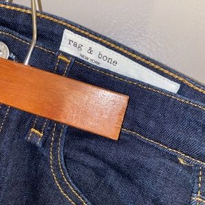 Cate Mid-Rise Skinny Dark Jeans